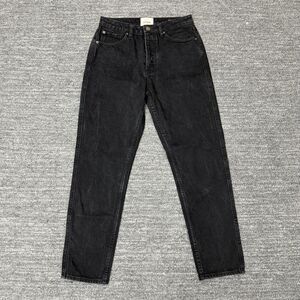 Sezane Black Straight Leg Jeans